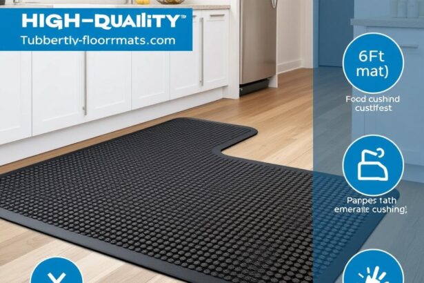 6ft rubber anti fatigue floor mat