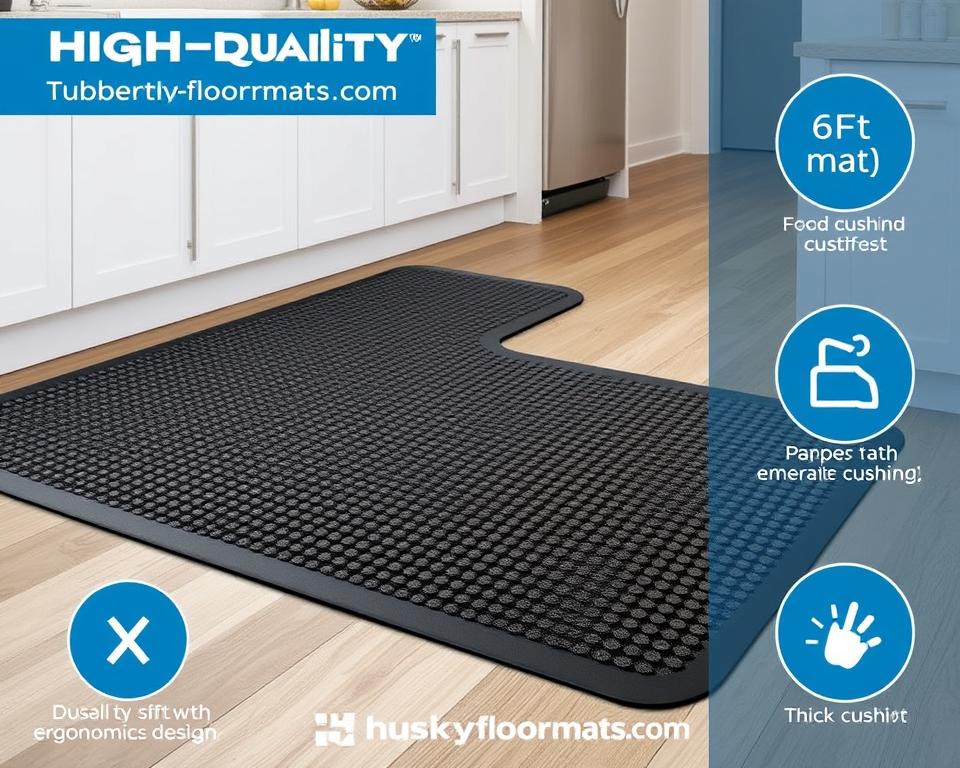 6ft rubber anti fatigue floor mat