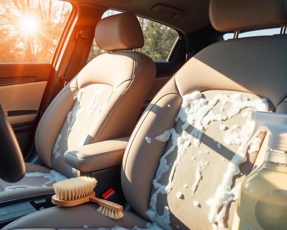 how to shampoo car seats